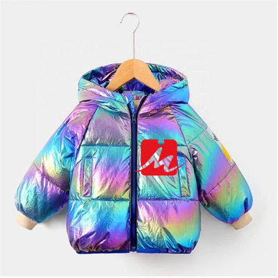 Windproof легковес вниз с лазера куртки покрывает зиму детей вниз с куртки для детей