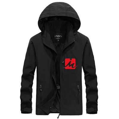 Курток Windbreaker военных пальто с капюшоном водоустойчивых людей WindBreaker случайное