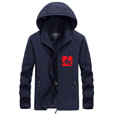 Курток Windbreaker военных пальто с капюшоном водоустойчивых людей WindBreaker случайное