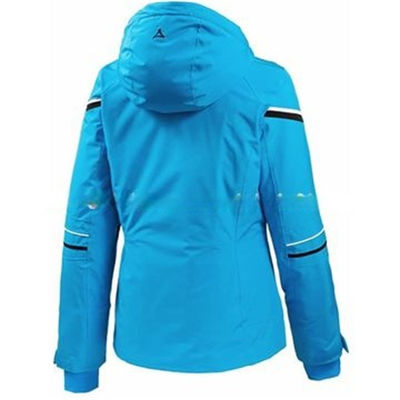 Полиуретан полиэстера делает спорт водостойким Outerwear ЛЫЖИ женщин курток Softshell на открытом воздухе