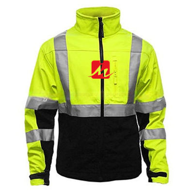 Workwear куртки безопасности Softshell высоких одежд видимости EN471 отражательный