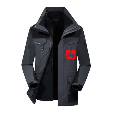 Куртка подкладки полиэстера ватки зимы курток Softshell Windbreaker водоустойчивая