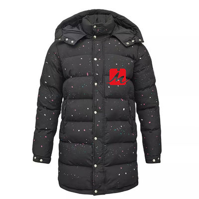 СИЯЮЩИМ проложенный скалозубом Outerwear зимы куртки изготовленный на заказ теплый вниз с куртки