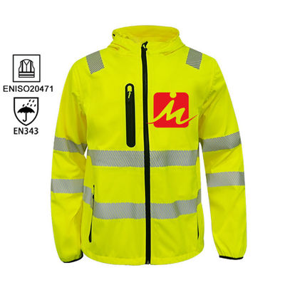 Workwear куртки работы водоустойчивой высокой формы Vis одежд видимости Hi отражательный