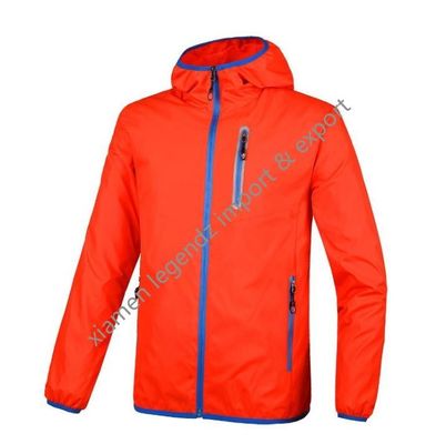 Куртка Windbreaker Packable Windproof облегченных курток OEM классическая