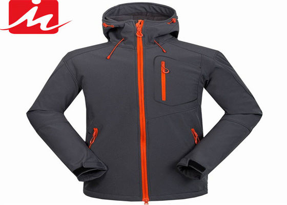 Людей зимы курток Softshell репеллента воды куртка лайкра полиэстера водоустойчивых на открытом воздухе