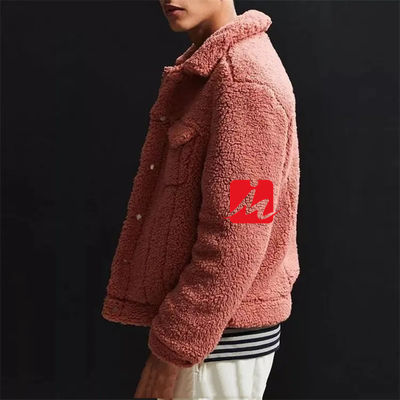 куртка водителя грузовика sherpa ватки shearling карманов комода зимы 2 для людей